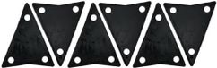 LP Latin Percussion Conga Hardware Plastic onderlegger voor zijplaat Classic (2-gaats), 1U=6 stuks - LP631