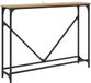 vidaXL Wandtafel Artisan Eiken 102 x 23 x 75 cm Bewerkt hout