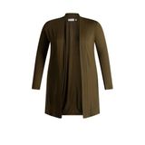 Base Level Curvy Base Level Base Level Curvy lang vest fijn gebreid