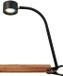 Briloner Tari - Klemlamp oplaadbaar - bureaulamp zwart - draaibaar leeslampje - dimbaar klemspot - snoerloos - voor binnen en buiten - IP44