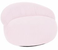 Bananair - Zitzak XXL - Afneembare hoes - Ribfluweel - Zitzak Volwassenen & Tieners - 110x100 cm - Roze
