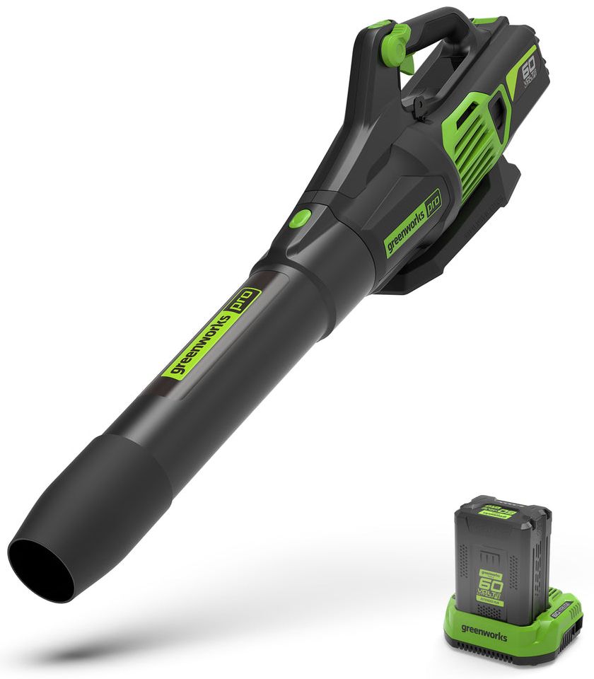Greenworks 60V Accu Bladblazer GD60AB - Exclusief Accu en Lader