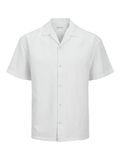 JACK & JONES Jjesummer Resort Ss Sn T-shirt met korte mouwen voor heren, Wit