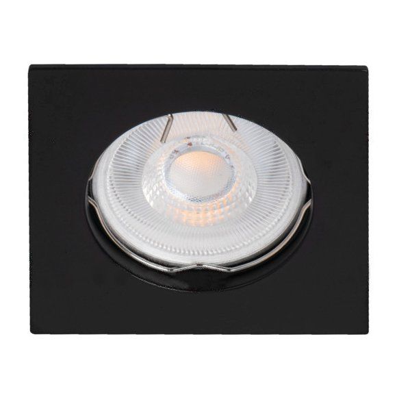 Kanlux Navi inbouw plafondlamp 7,5 mat zwart