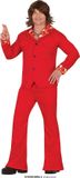 Rood Fiestas Guirca Disco Furie Richard Flash - Heren Kostuum - Rood - XL/XXL