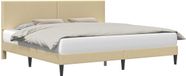 vidaXL Bedframe Lichtgroen Grijs 180 x 200 cm Corduroy stof