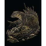 Royal & Langnickel Krabplaatje otter, goud