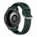 By Qubix Qubix - Siliconen sportbandje met gesp - Donkergroen + zwart - Geschikt voor Xiaomi Redmi Watch 5 Active / Redmi Watch 5 Lite