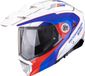 Scorpion ADX-2 Kamps Enduro helm - Taille XL - Blanc/Rouge/bleu