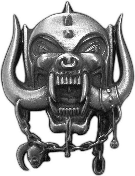 Motörhead Metal Warpig Speld - Zilver - Metaal