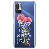 ERT GROUP mobiel telefoonhoesje voor Xiaomi REDMI NOTE 10 5G / POCO M3 PRO origineel en officieel erkend Disney patroon Tinker Bell 003, hoesje is gemaakt van TPU