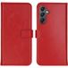 Selencia Echt Leren Bookcase voor de Samsung Galaxy A25 (5G) - Rood