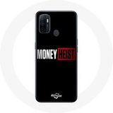 Maniacase Hoesje voor Oppo A53 La casa de papel Money Heist logo seizoen 5