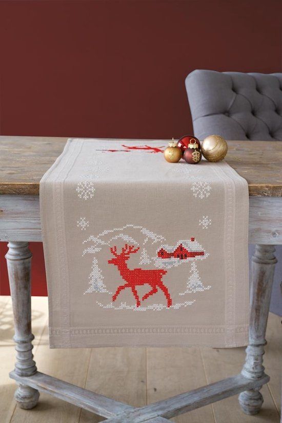 Vervaco Loper kit Kerst Noorse winter PN-0021805
