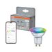 OSRAM SMART+ RGB PAR16 Lampe réflecteur, Matter via Wifi, 2 pièces, GU10, 5W, 16 millions de couleurs, 2700–6500K, fonctionne avec Alexa, Google, Apple