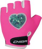 Chiba handschoen - Cool Kids - Zomer - Neonroze - maat S - kinderen