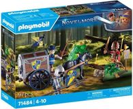 PLAYMOBIL Novelmore: Transport avec bandits, chevaliers et voleurs, calèche, cheval et trésor, à partir de 4 ans