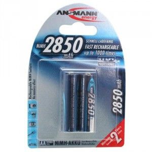 Ansmann 5035202 - Huishoudelijke batterijen - Zilver