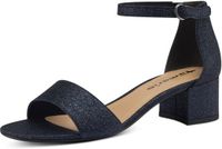 Tamaris - Dames - Sandalen - Blauw - Maat 37
