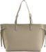 FURLA Leren schoudertas shopper Ava Tote With Zip Linen + Urban Gray int. Taupe