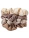 soho Hair accesoires Haarsieraden 'SOHO Ivory Scrunchies - set of 4' ivoor
