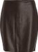 VILA VIDAGMAR HW COATED SKIRT NOOS Dames Rokken Coffee Bean