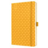 Sigel weekagenda Flair 2026 - A5 - Mango Yellow - hardcover