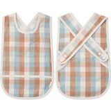 Fabelab Bavoir croisé enfant Cottage Checks