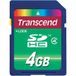 Transcend 4GB SDHC Class 4 - SD geheugenkaart