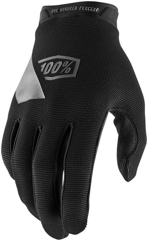 100% Ridecamp Handschoenen - Zwart/Grijs - 2022 Model