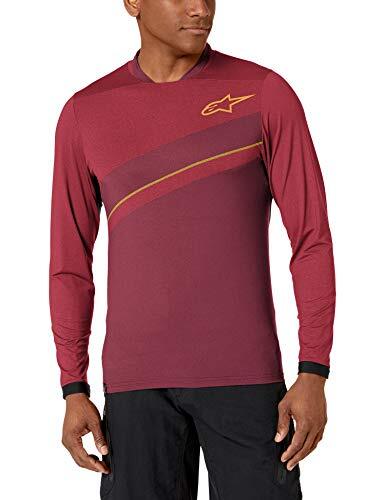 Alpinestars Heren Alpen 8.0 ls Jersey Burgundy Maroon Medium