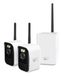 Swann MaxRanger4K™ Mini - Système de caméra de sécurité sans fil avec 2 caméras bullet, 8 canaux, carte SD 32 Go et audio bidirectionnel