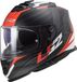 LS2 FF800 Storm Nerve Mat Zwart Rood Integraalhelm