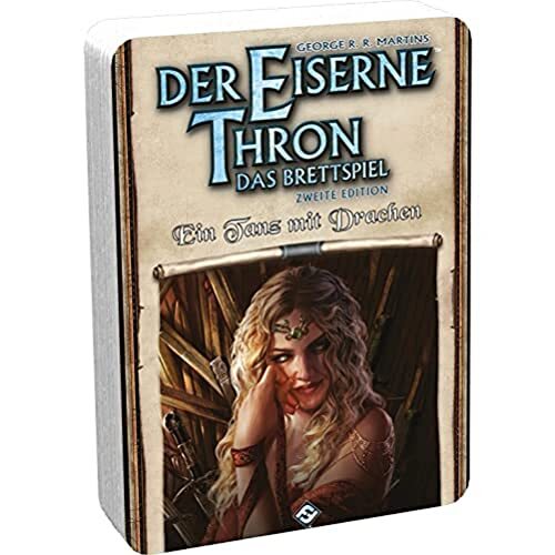 Fantasy Flight Games FFGD0141 Game of Iron Thron: Het bordspel 2e editie – een dans met draak, meerkleurig, kleurrijk