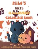 Milo's Cute Halloween Coloring Book