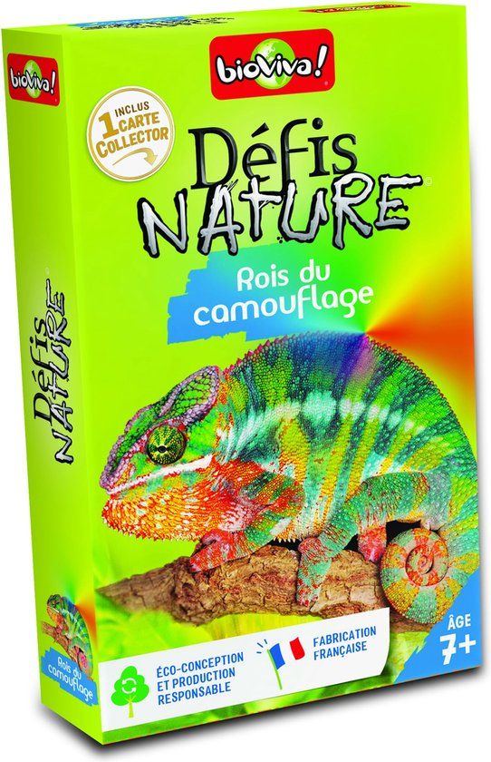 Bioviva Natuuruitdagingen Koningen van Camouflage bordspel