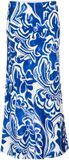 fransa FRLOREN SK 1 Midi rokken Dames Blue Iolite art
