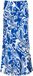 fransa FRLOREN SK 1 Midi rokken Dames Blue Iolite art