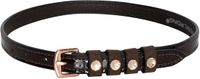 Imperial Riding Leren spoorriemen Pardouz 52 cm bruin rosé metaal