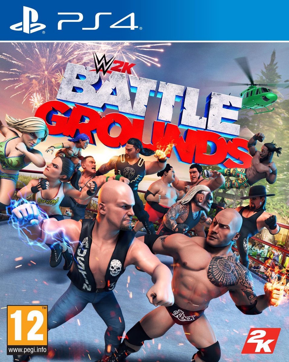 2K Games WWE Battlegrounds PlayStation 4