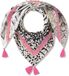 Codello Doek van biologisch katoen met verschillende animalprints en STAY WILD-opdruk