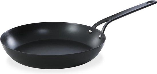 BK Black Steel Fry Pan - 28cm - Zwart