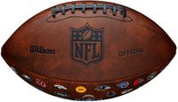 Wilson - NFL - American Football - Official Size - Throwback - 32 Team Logo Football - Bruin - Volwassenen
