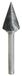 KS Tools 515.3276 HM Freesstift, spitskegel, vorm M, 16mm