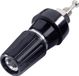 TRU COMPONENTS TC-R1-14M B Borne Zwart 10 A 1 stuk(s)