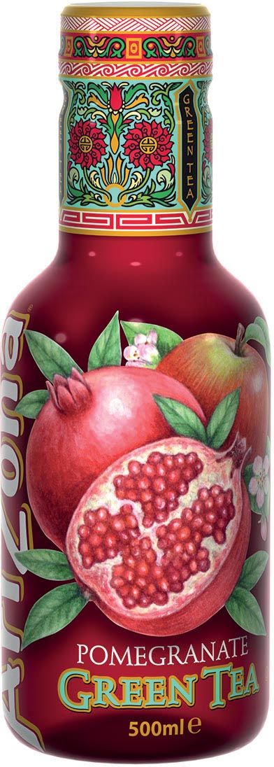 Arizona Ijsthee Pomegranate Green Tea - 6 x 0.5L