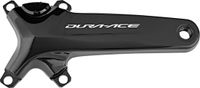 Shimano Dura-Ace FC-R9100-P Crankset met Power Meter zonder kettingring 11-speed, zwart Pedaalarmlengte 172,5mm