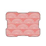 Bonamaison, Digitaal bedrukte muismat, antislip onderkant, voor kantoor en thuis, afmetingen: 22x18 cm