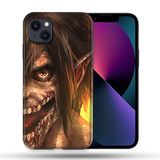 Beschermhoes Apple iPhone 13 (6.1) Beschermhoes compatibel met Magsafe - Manga Attack Titan Eren Titan