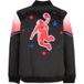 Houroc Veste Bomber Homme Nba Ce Snap Satin Veste Houroc Noir/original Couleurs de l'equipe